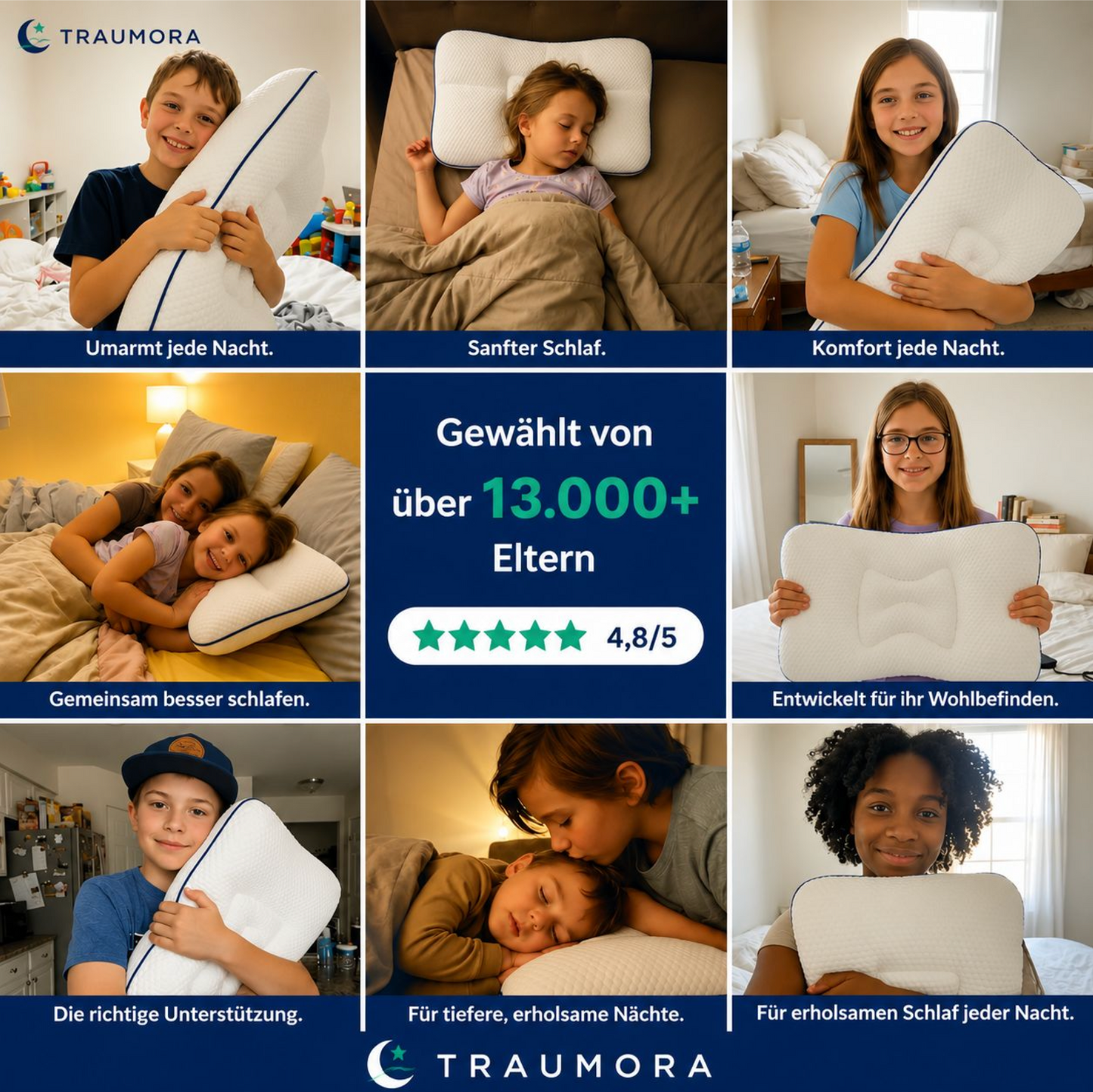 ErgoKids – Ergonomisches Kinderkissen